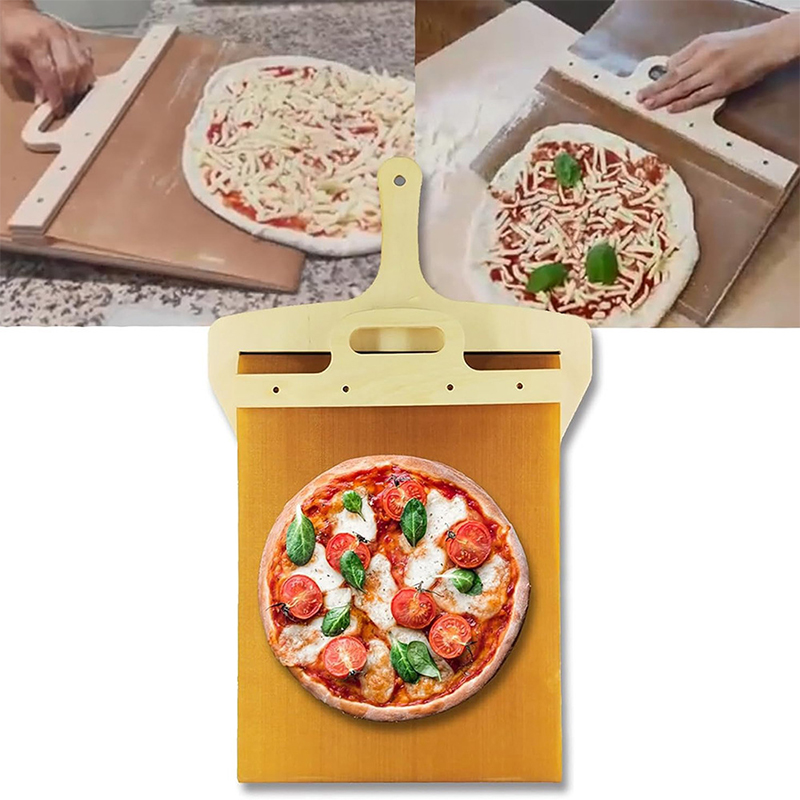 Non Stick Pizza Slider Smart Sliding Pizza Peel With Handle