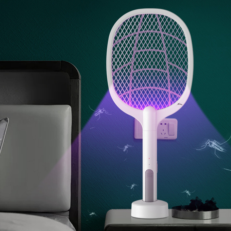 Battery Powered Tennis Bug Zapper Racket Mosquito Swatter Fly Zapper Fly Swatter Electric